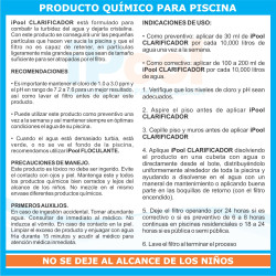 Kit Clarificador - Alguicida - Floculante 3L