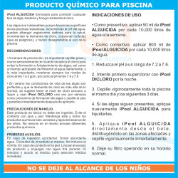 Kit Clarificador - Alguicida - Floculante 3L